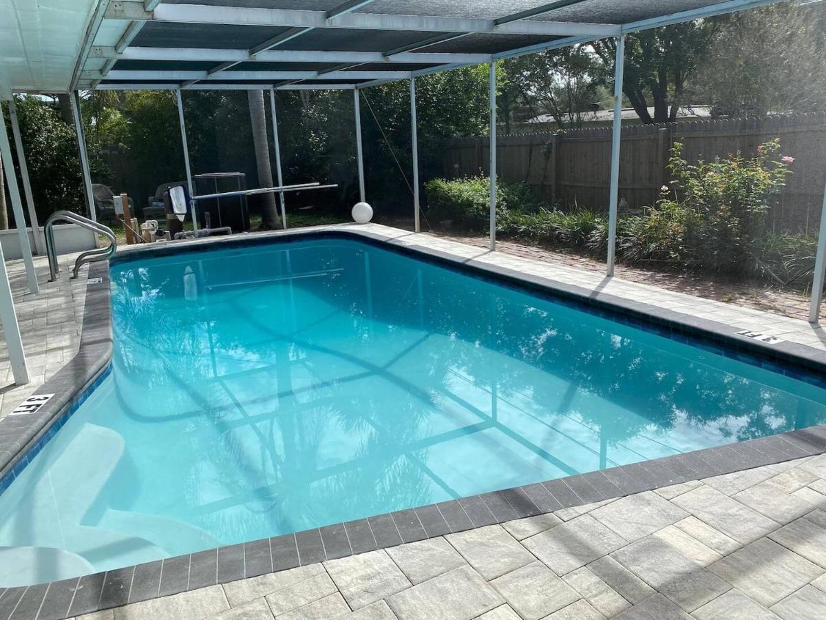 קלירווטר Spacious 5 Bedrooms 3 Bathrooms Family-Friendly Home With Heated Salt Pool מראה חיצוני תמונה
